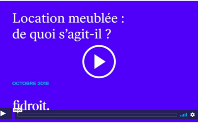 Location meublée : de quoi s’agit-il ?