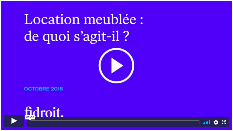 Location meublée : de quoi s’agit-il ?