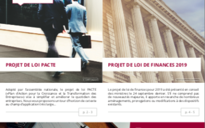 Impôts – placements – immobilier : l’information patrimoniale du 4e trimestre 2018