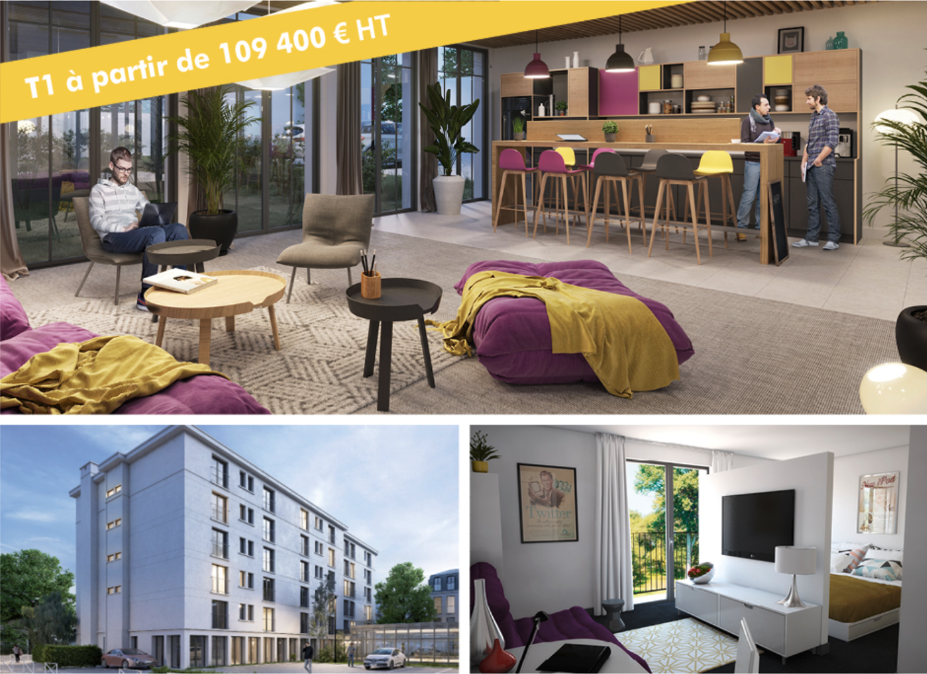 Investir en résidence pour étudiants en région parisienne