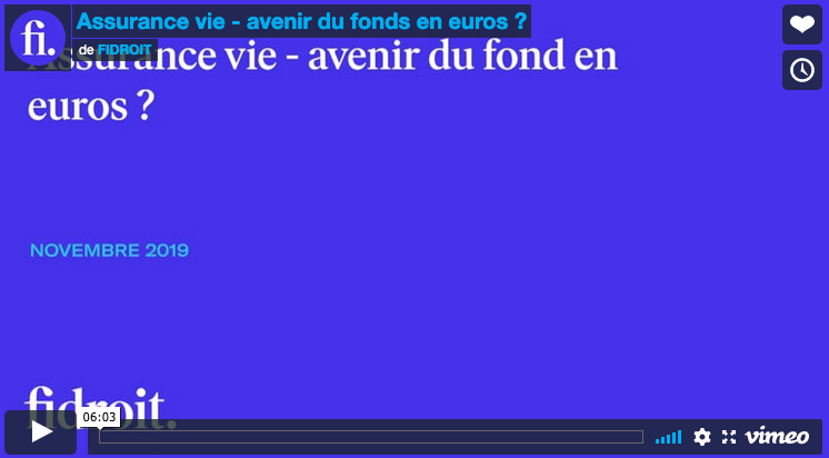 Assurance vie – avenir du fonds en euros ?