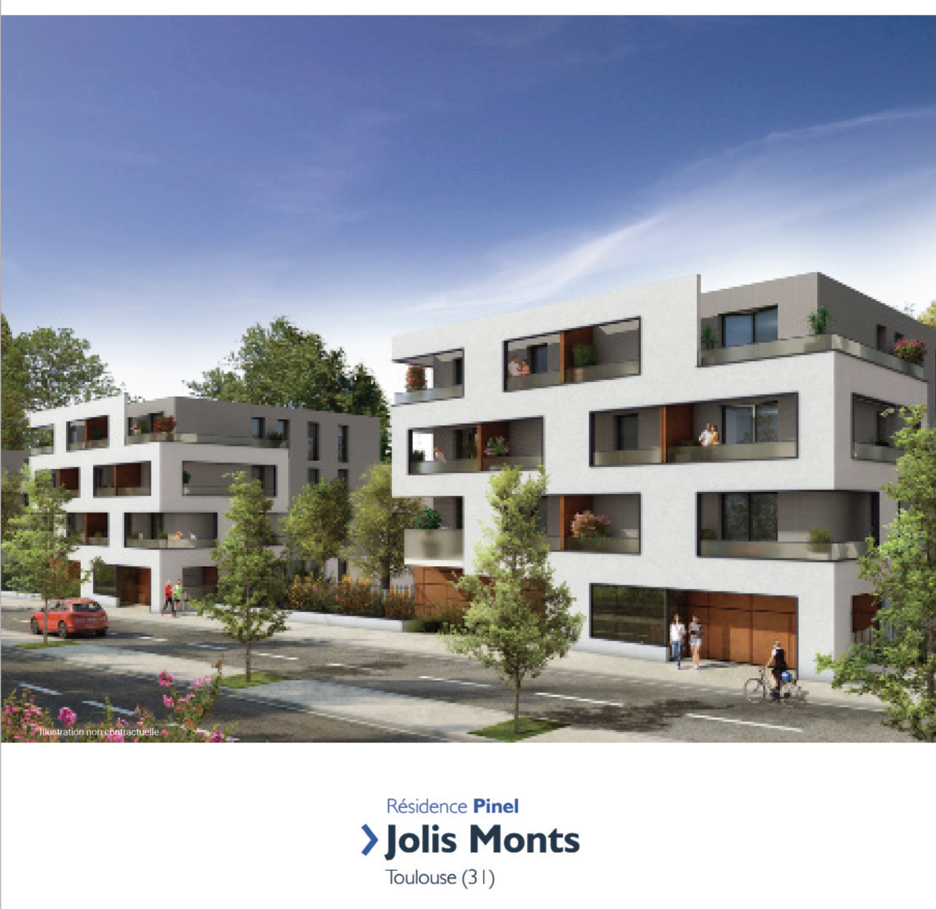 Investir loi PINEL à TOULOUSE - Résidence Jolis Monts