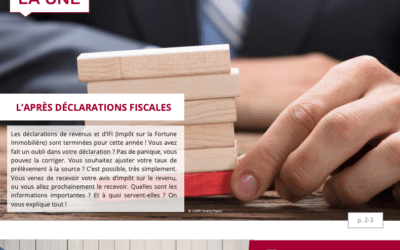 Votre conseiller patrimonial vous informe
