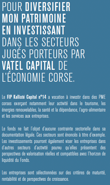 Diversifier en FIP Corse