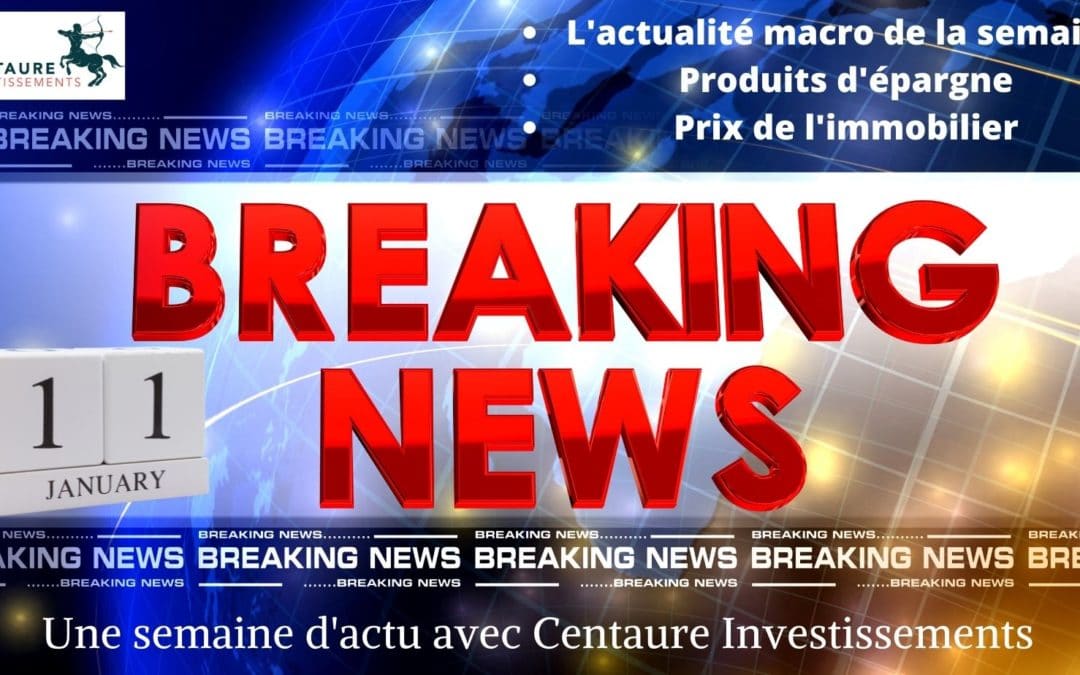 Breaking news CENTAURE INVESTISSEMENTS