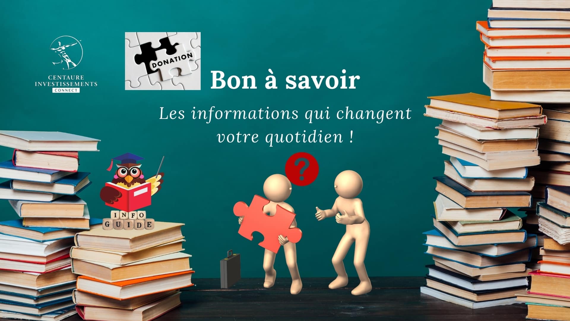 Bon à savoir : Donations