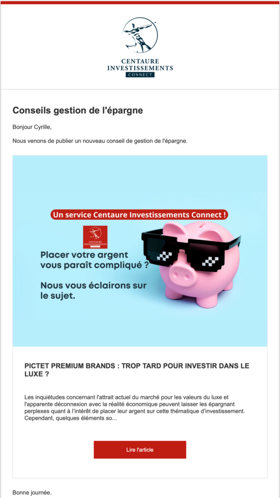 PICTET PREMIUM BRANDS : TROP TARD POUR INVESTIR DANS LE LUXE ?