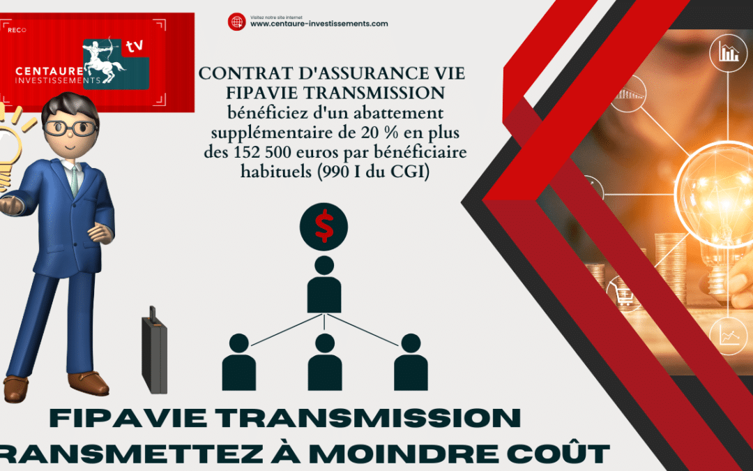 Contrat d'assurance-vie vie "vie génération" Fipavie Transmission