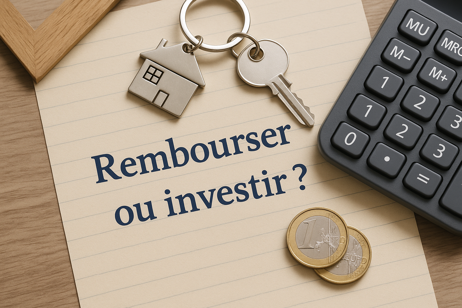 Rembourser ou investir ? Rembourser son crédit immobilier ou investir ?