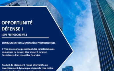 Investir dans la défense et l’aérospatiale