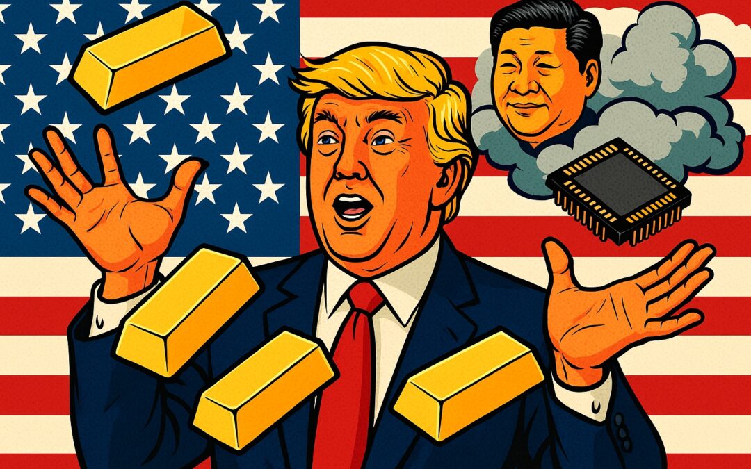 L’or, Donald Trump et le grand écart