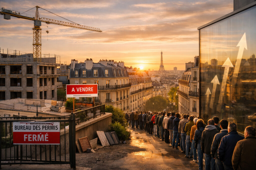 Immobilier : la pénurie qui couve