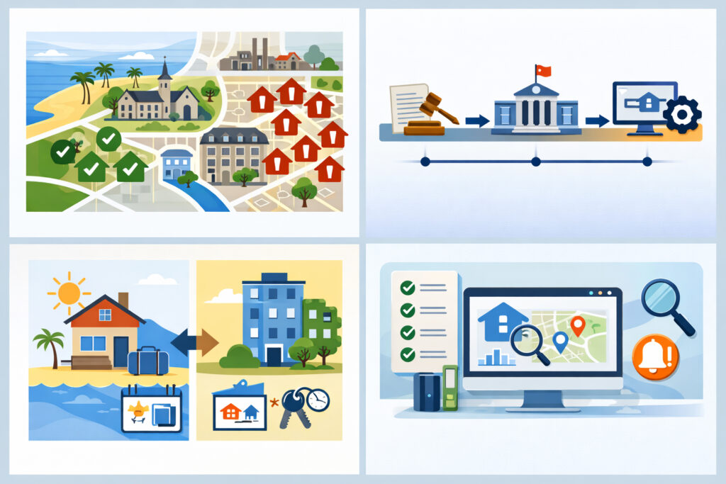 Meublés touristiques sous pression