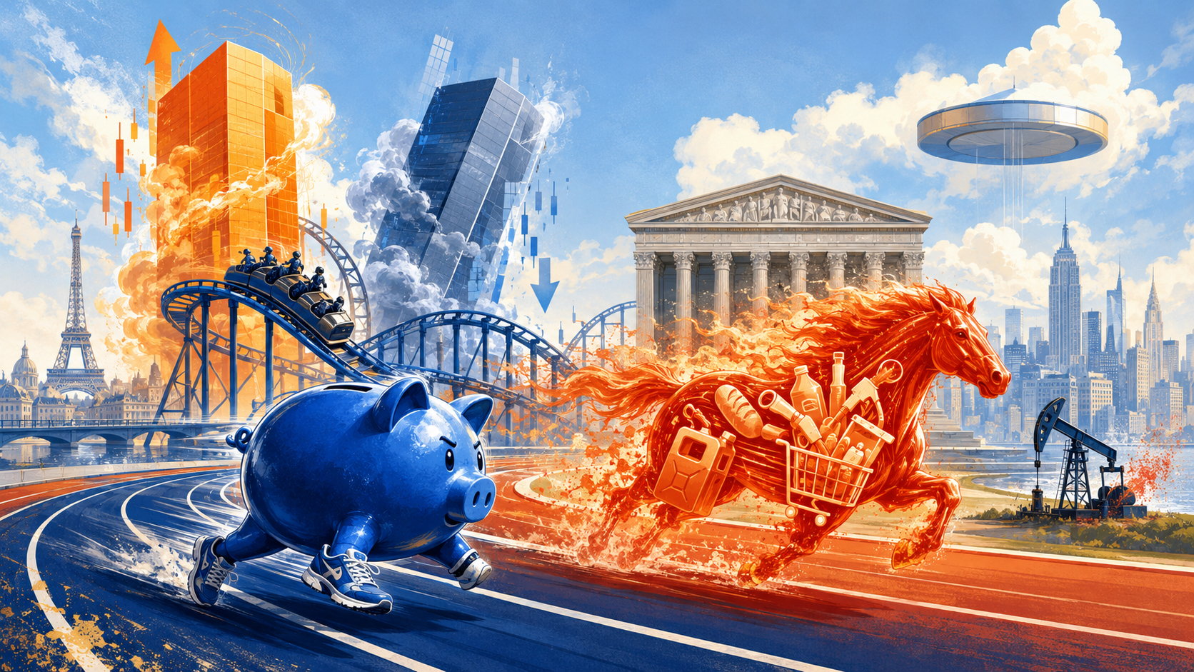 Le Livret A grimpe, l’inflation galope — illustration QuickFi