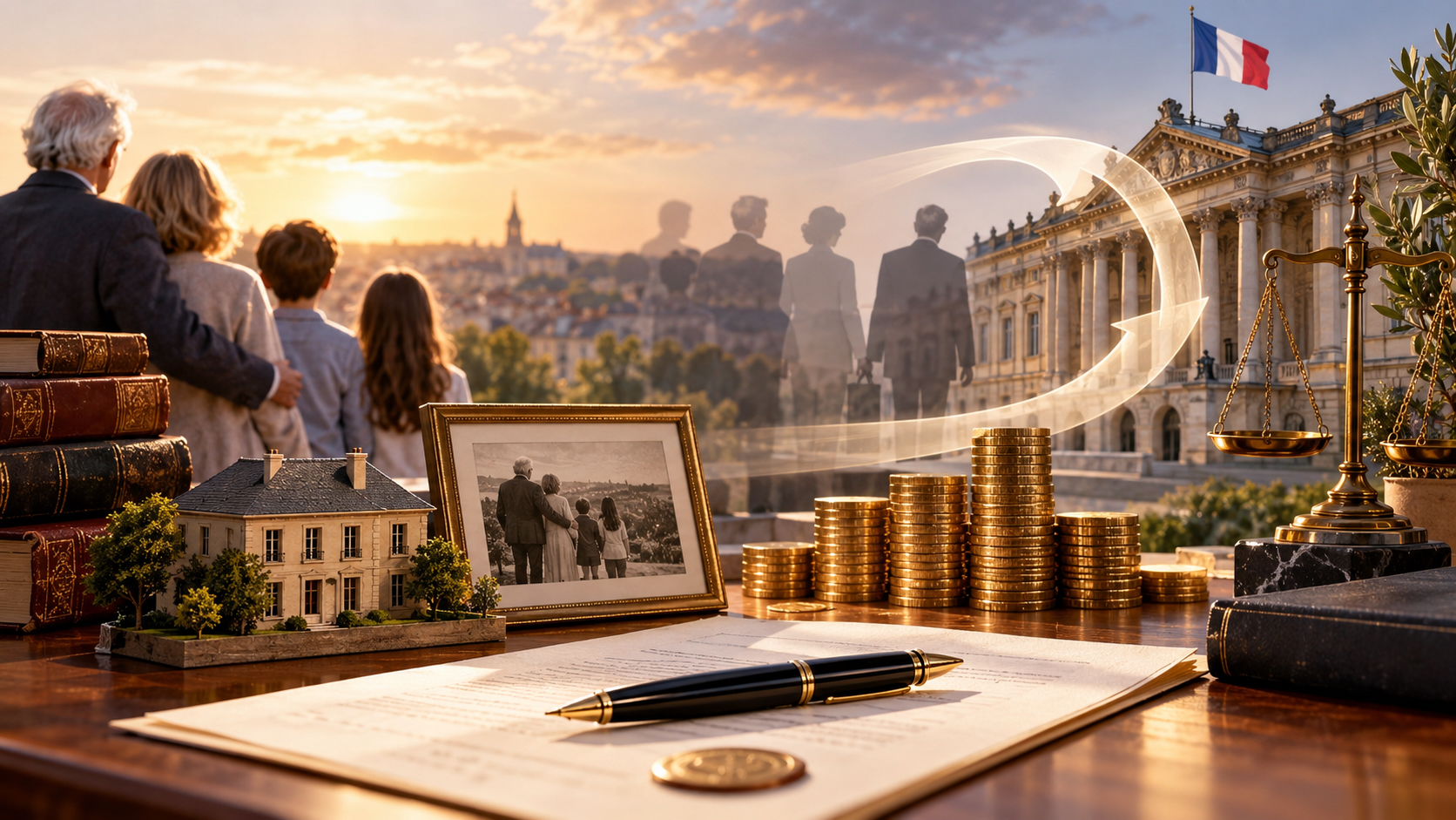 Droits de succession : le grand transfert patrimonial entre générations en France
