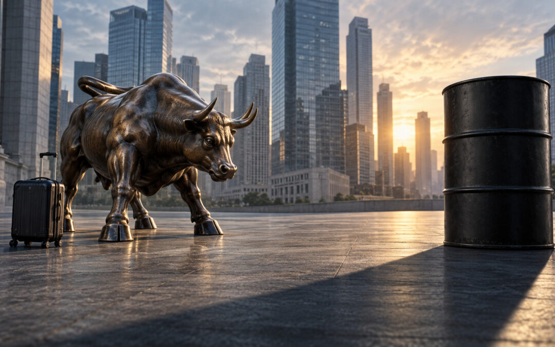 Wall Street rentre de vacances : le taureau de bronze face à un baril de pétrole — QuickFi du 9 septembre 2026