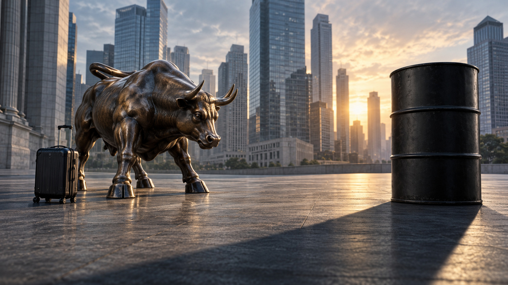 Wall Street rentre de vacances : le taureau de bronze face à un baril de pétrole — QuickFi du 9 septembre 2026